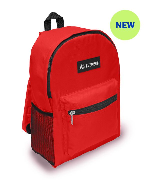 EVEREST BASIC LAPTOP BACKPACK W/ MESH POCKETS