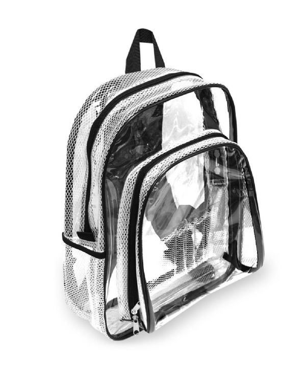 EVEREST HEAVY DUTY CLEAR BACKPACK STANDARD