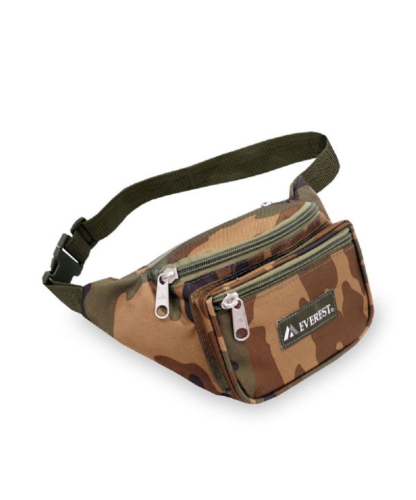 EVEREST WOODLAND CAMO WAIST PACK MEDIUM